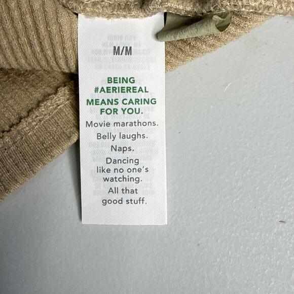 Aerie Open Back Crop Top Size M in Tan - Picture 5 of 6